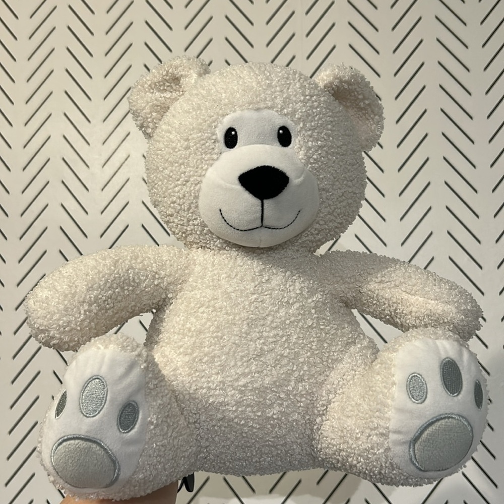 Young Living White Teddy Bear 11" Plush Stuffed Animal Essential Aromatherapy